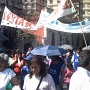 Por calle Gorriti  movilizacion Upcn Jujuy