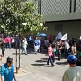 Movilización frente Colegio del Huerto Upcn Jujuy